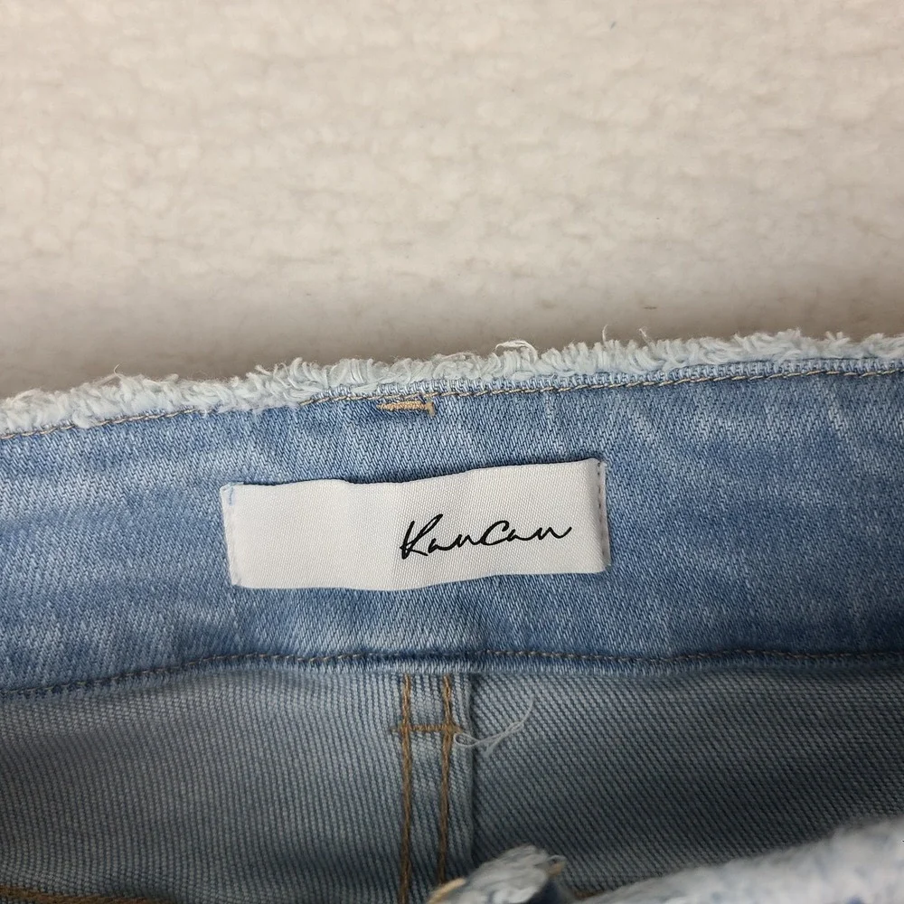 KanCan Jeans Womens 9/28 Blue Danica High Rise Ankle Skinny Distress kc7317l